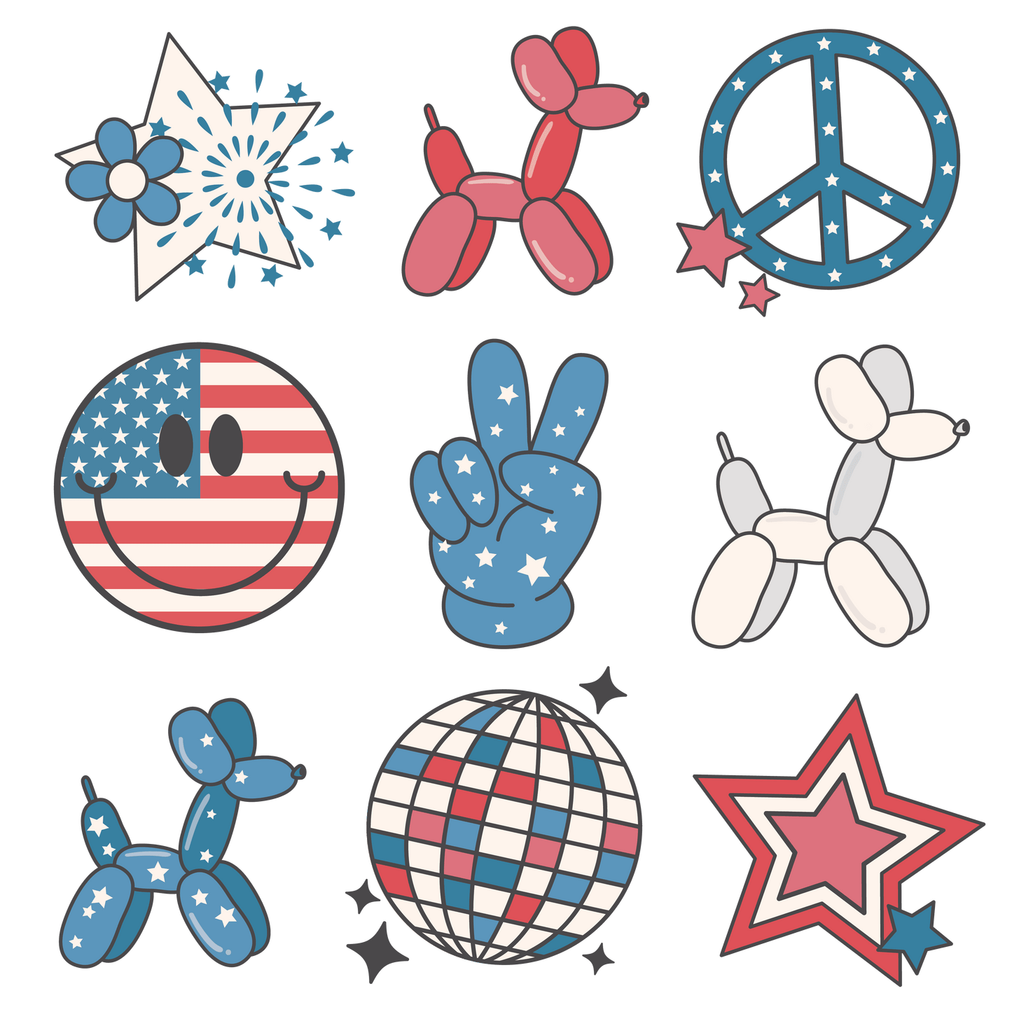 Funny 4th Of July Design - DTF Ready To Press