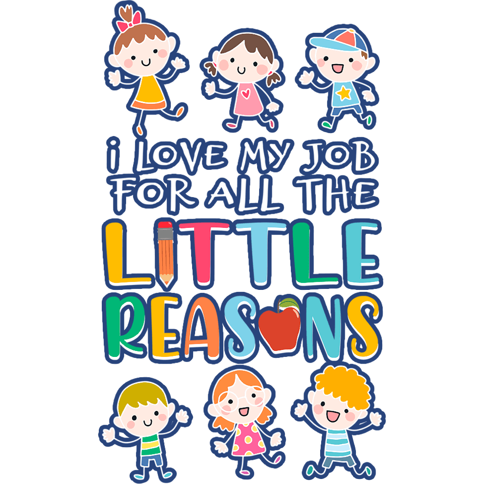 Kindergarten Teachers Day Design - DTF Ready To Press