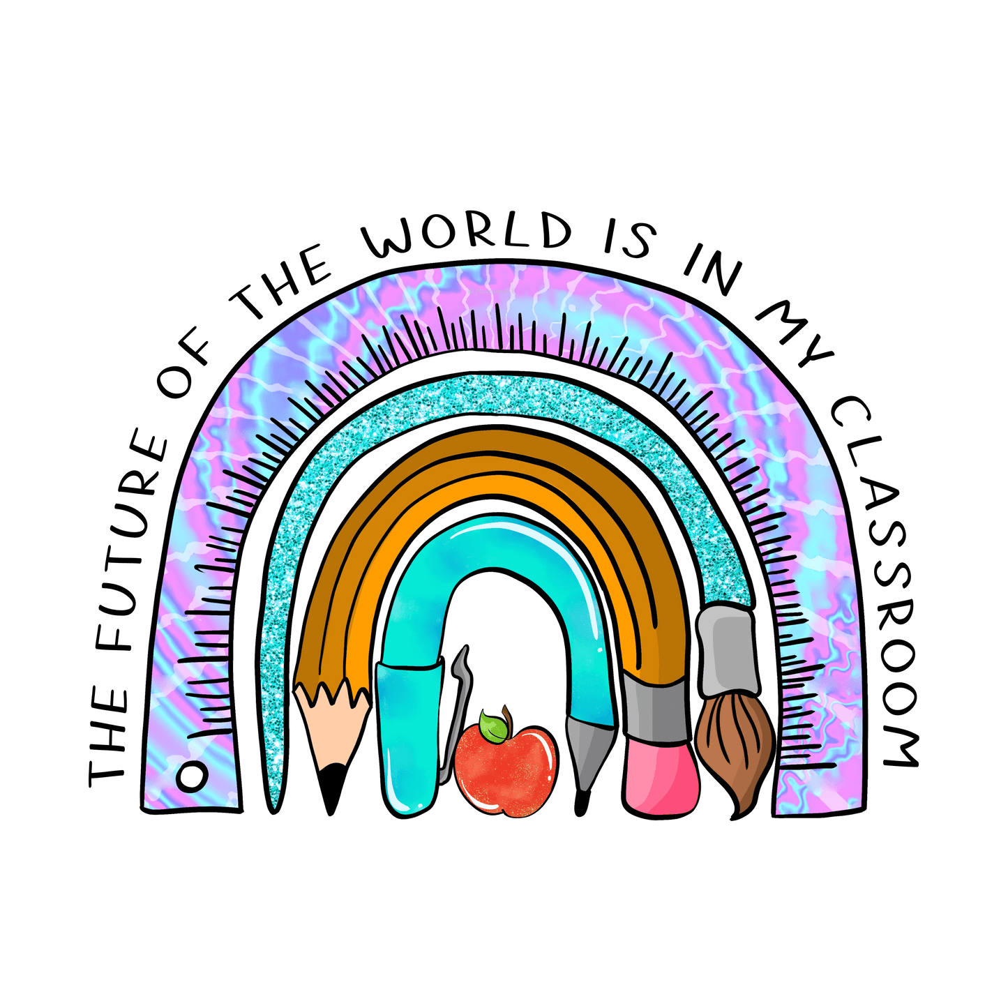 Cute Classroom Design - DTF Ready To Press