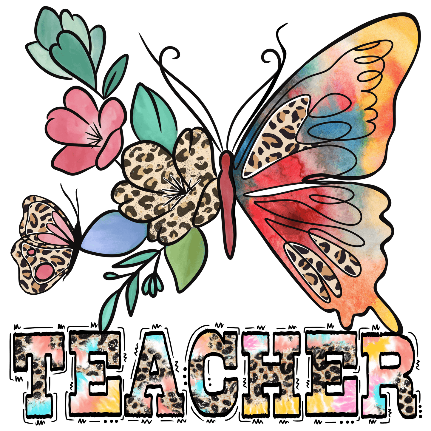 Teacher Squad Design - DTF Ready To Press