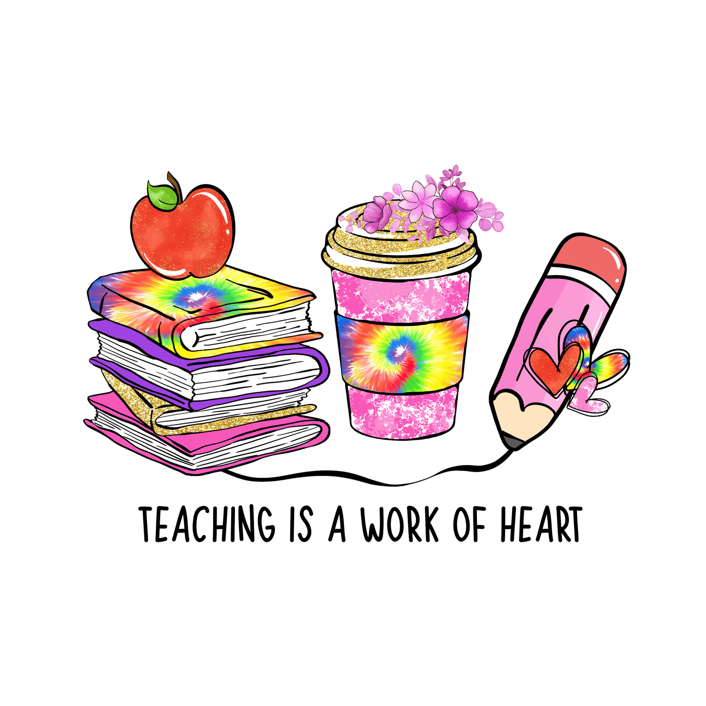 Teacher Mood Design - DTF Ready To Press