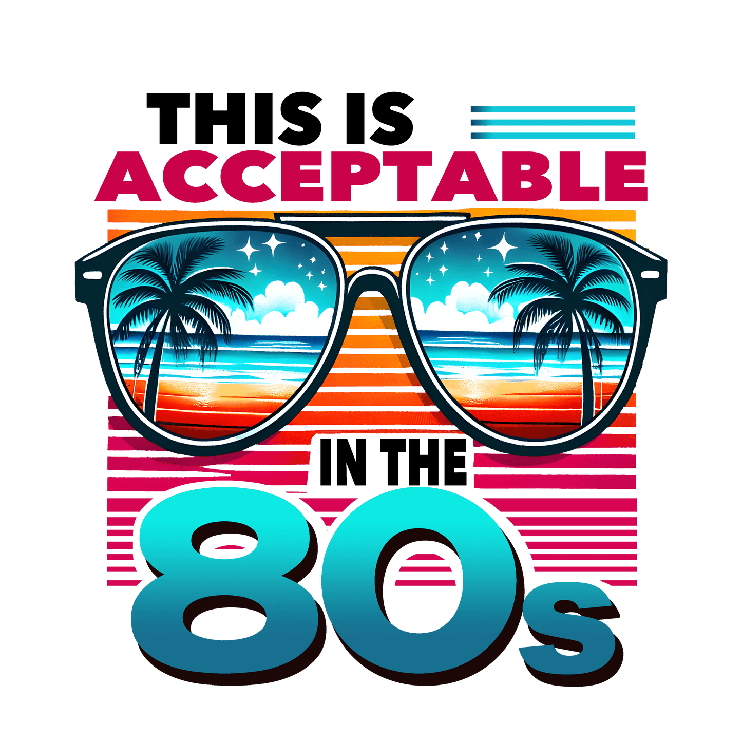 Retro Summer Design - DTF Ready To Press