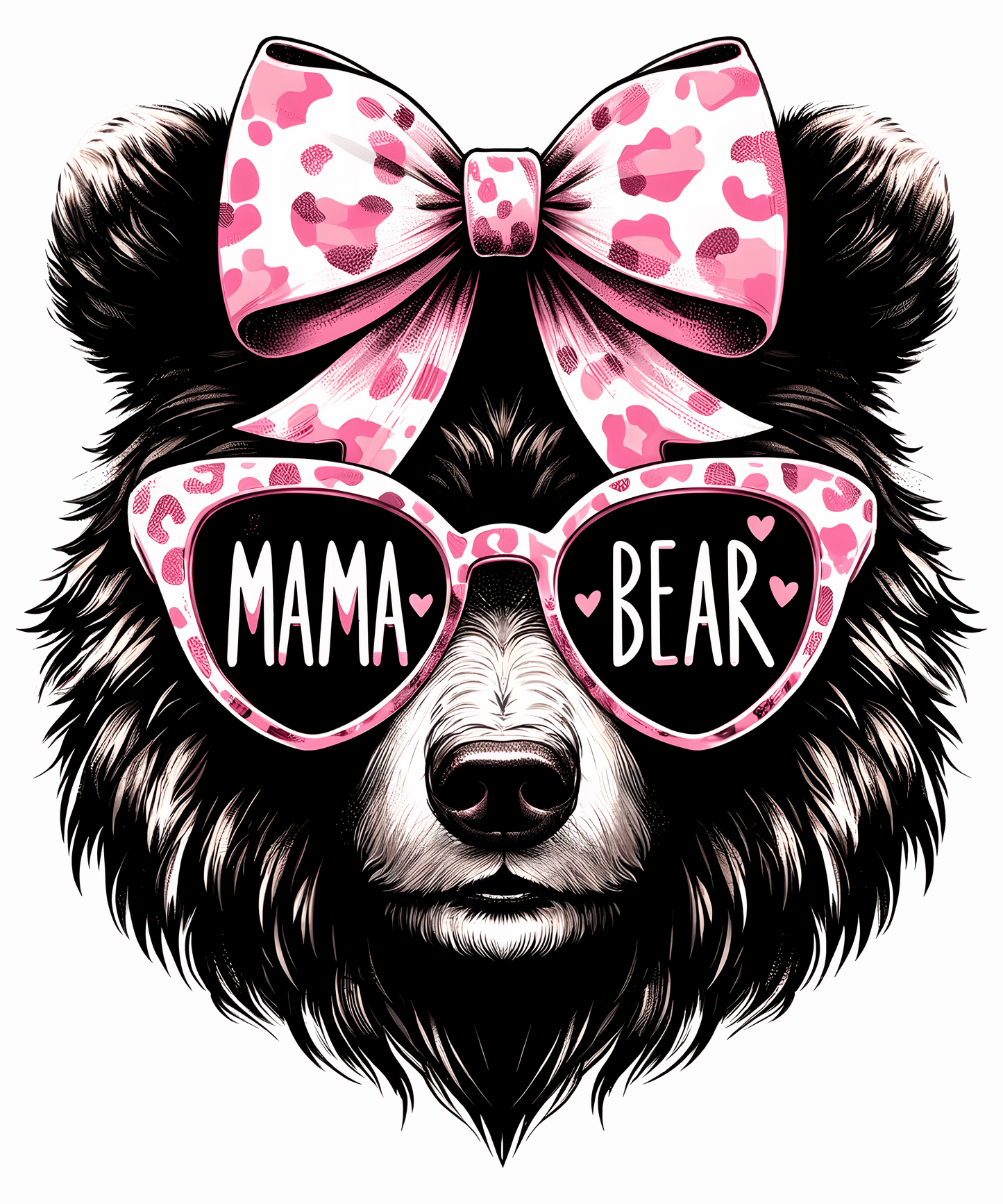 Mama Bear Design - DTF Ready To Press
