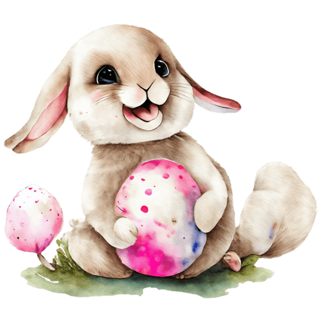 Easter Funny Bunny Design - DTF Ready To Press