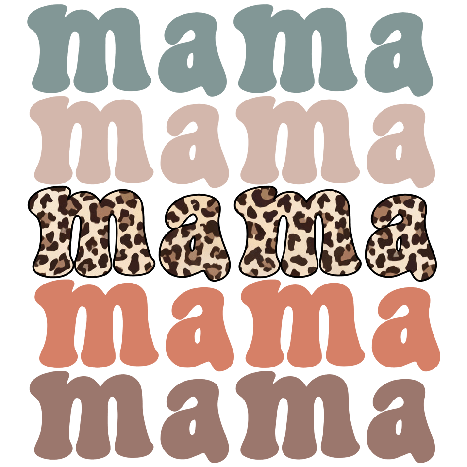 Mama Vibes Design - DTF Ready To Press