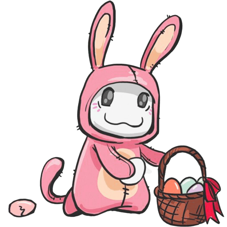 Easter Egg Hunting Design - DTF Ready To Press