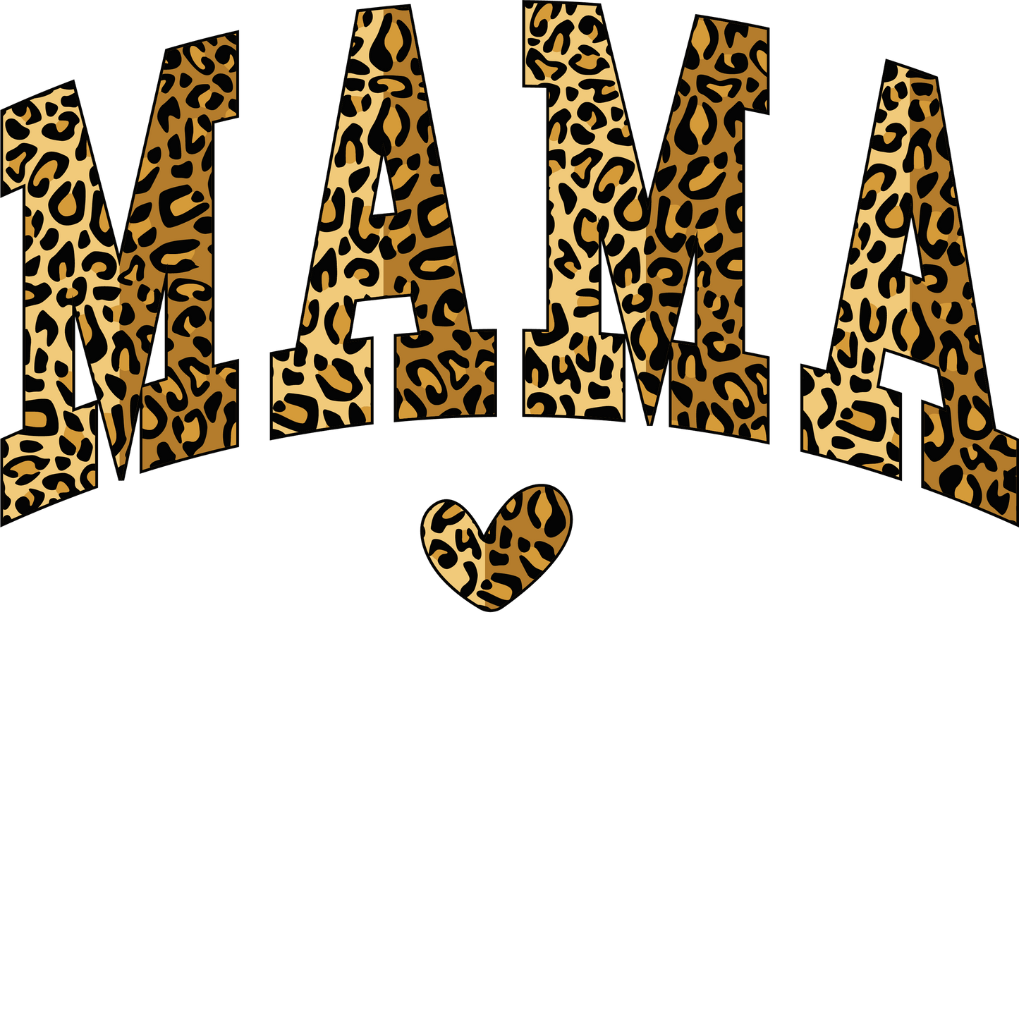 Leopard Mama Design - DTF Ready To Press
