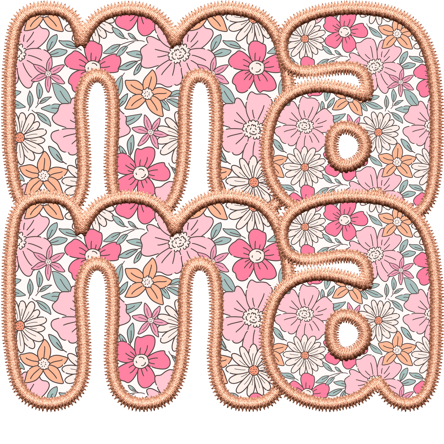 Cute Mama Design - DTF Ready To Press