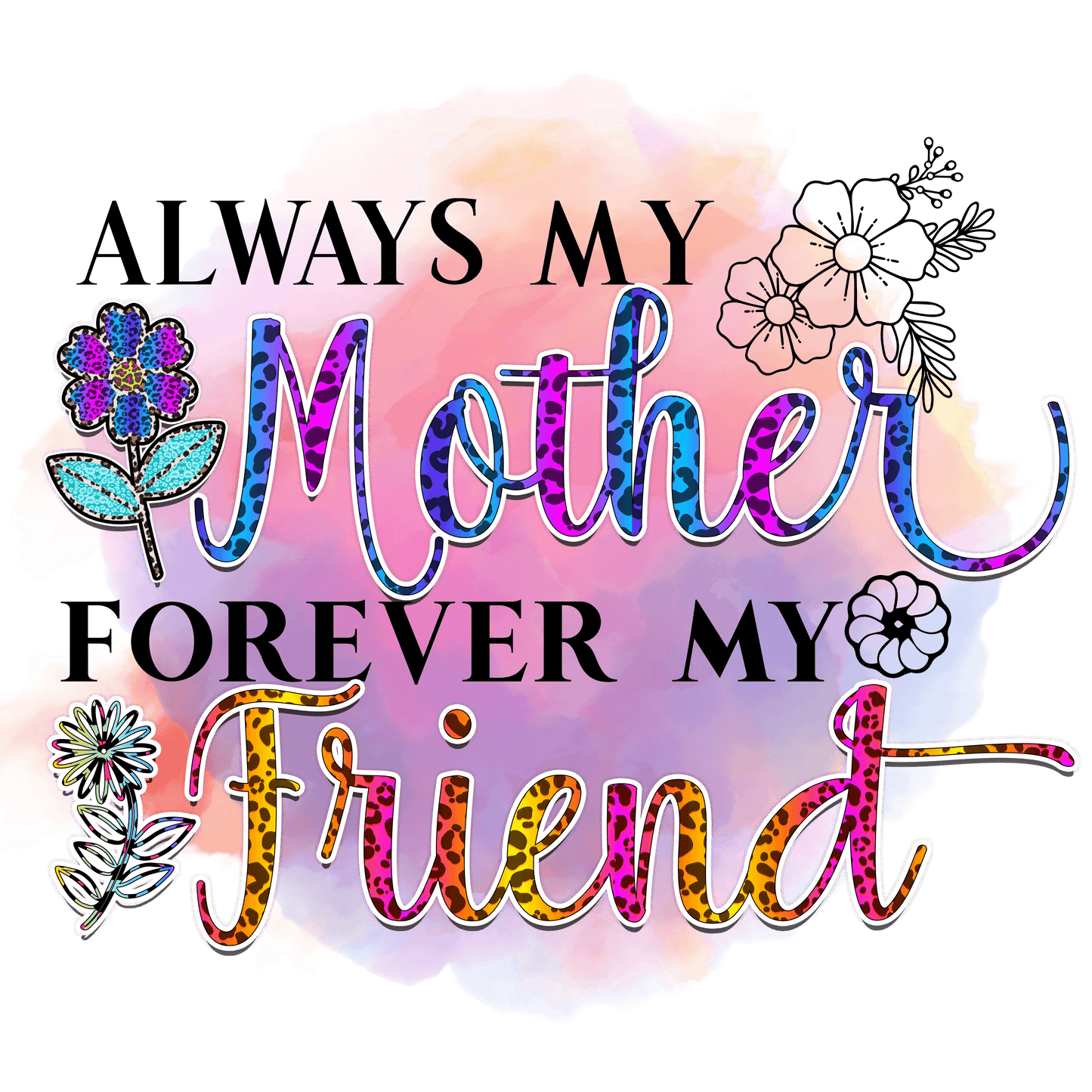 Mother's Day Gift Design - DTF Ready To Press