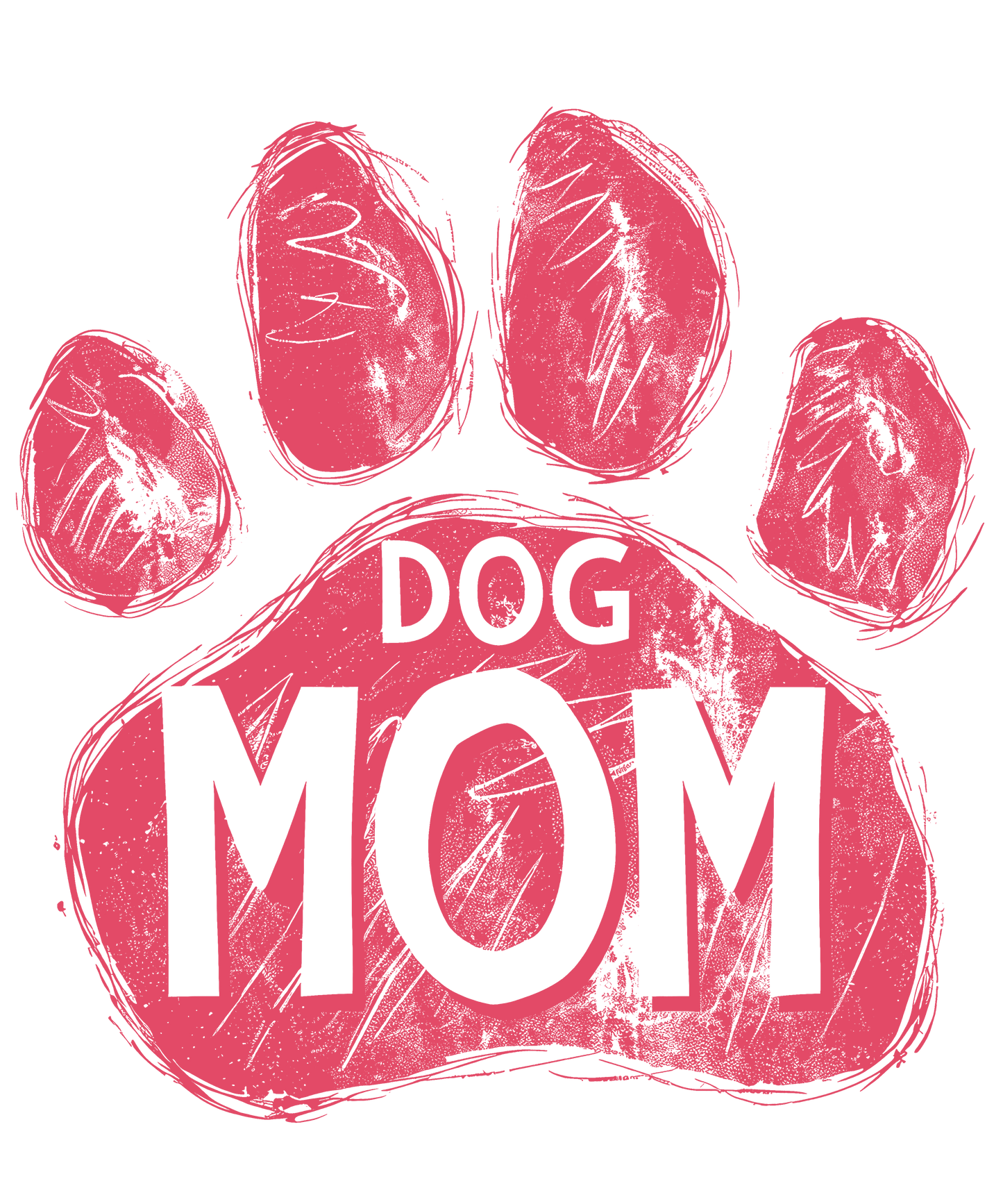 Dog Mom Design - DTF Ready To Press