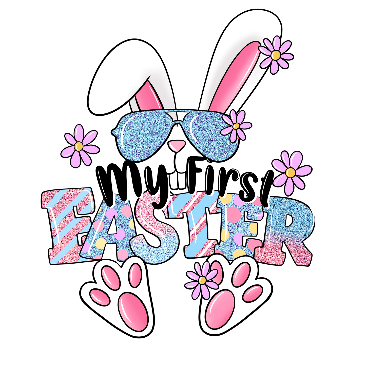 My First Easter Bunny Design - DTF Ready To Press