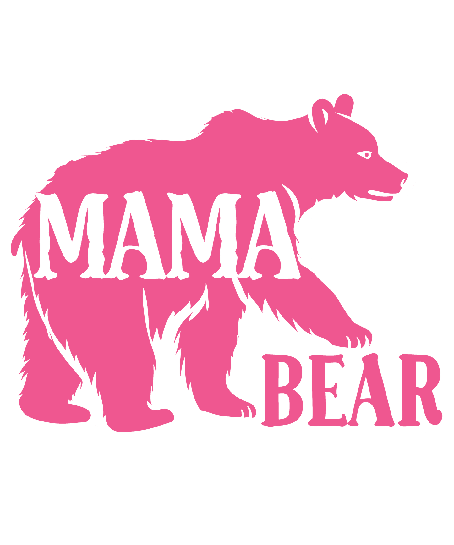 Mama Bear Design - DTF Ready To Press