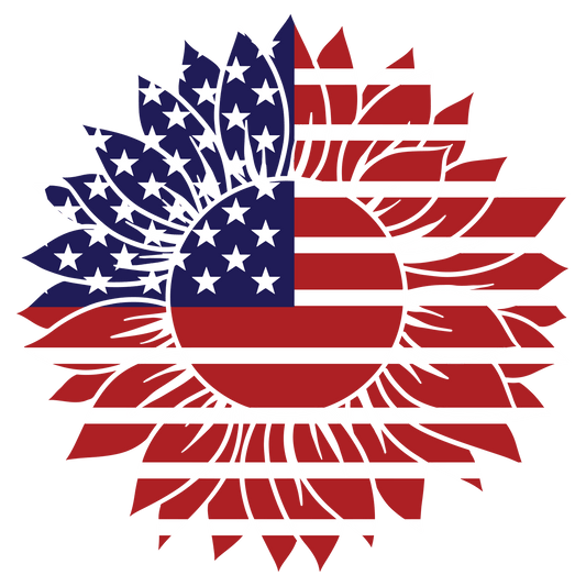 4th Of July American Flag Design - DTF Ready To Press