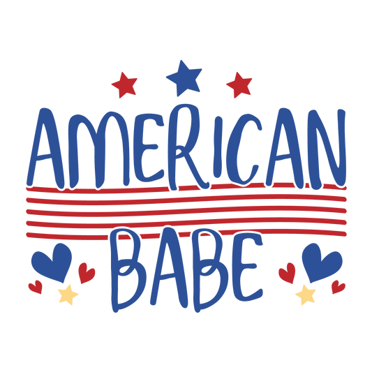 American Babe Design - DTF Ready To Press