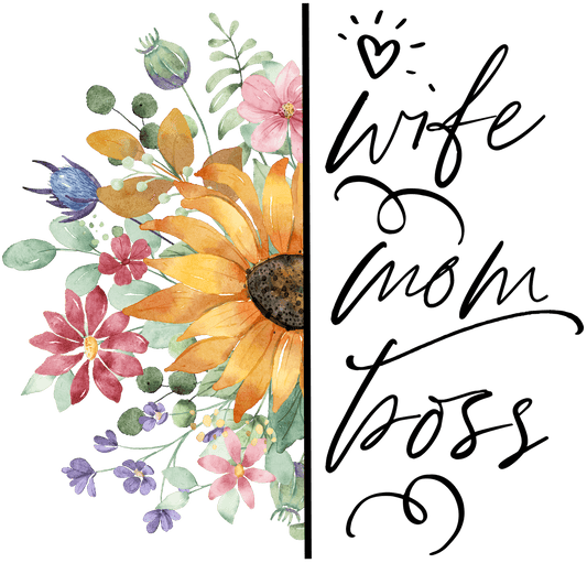 Boho Mama Design - DTF Ready To Press