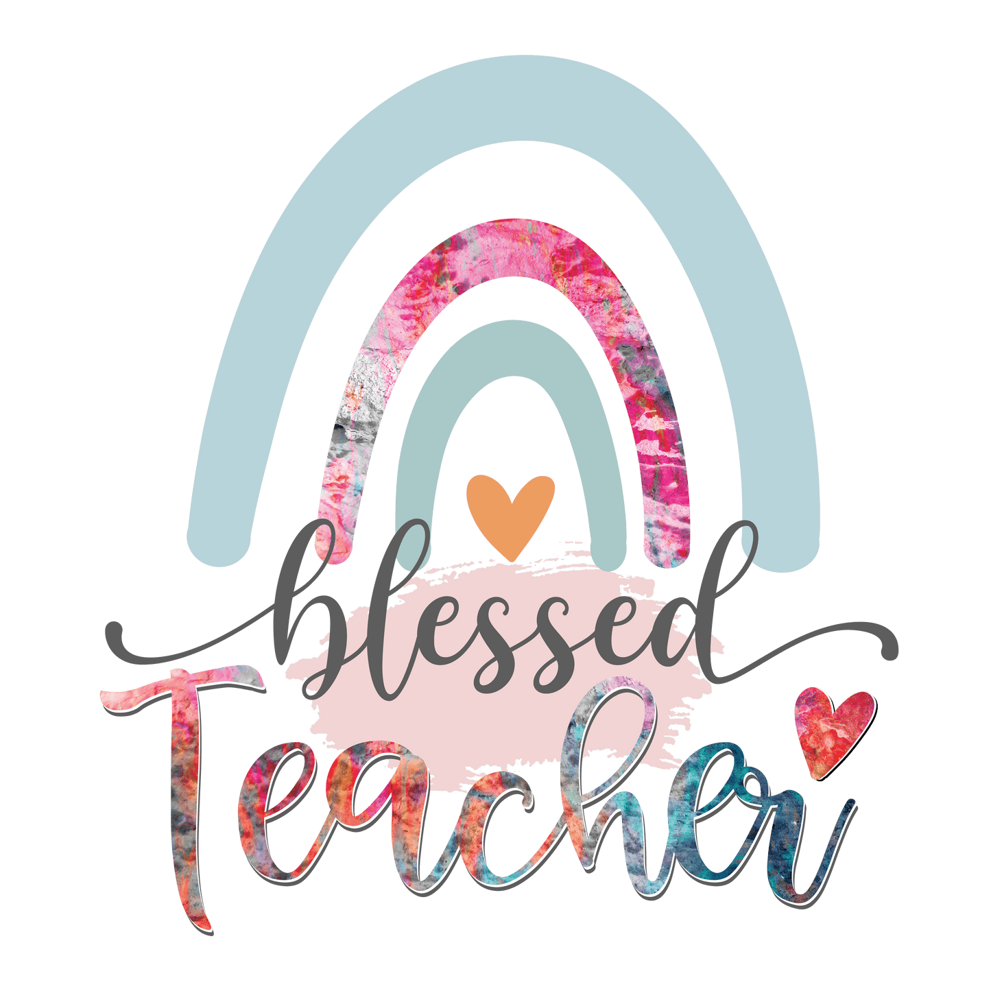 Blessed Teacher Design - DTF Ready To Press