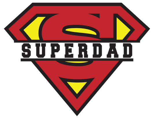 Super Dad Design - DTF Ready To Press