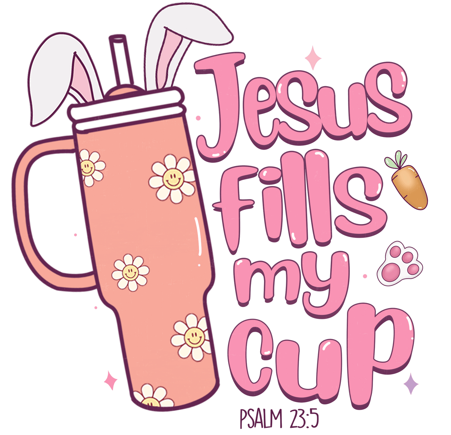 Happy Easter Bible Verse Design - DTF Ready To Press