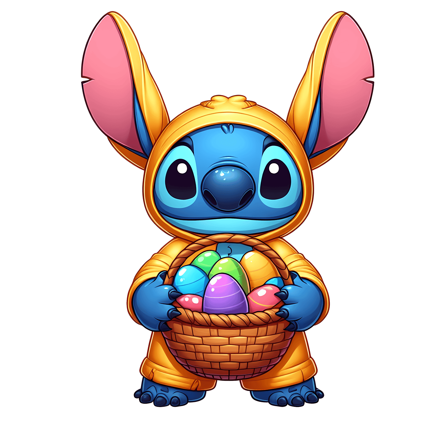 Baby Stitch Easter Design - DTF Ready To Press