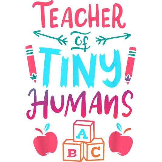 Preschool Teachers Day Design - DTF Ready To Press