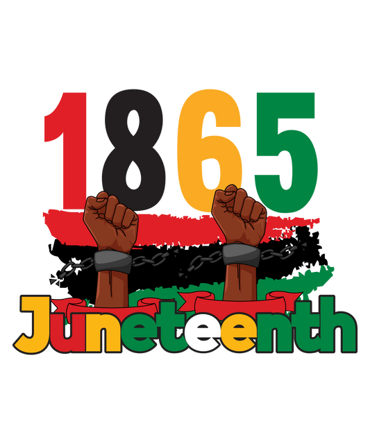 1865 Juneteenth Design - DTF Ready To Press