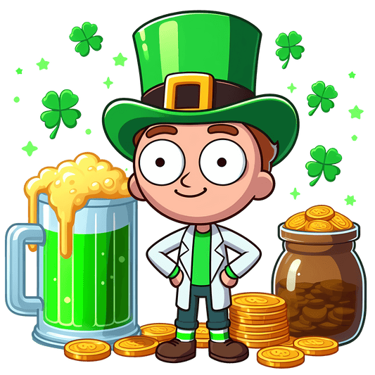 Morty Saint Patrick's Design - DTF Ready To Press