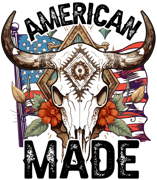 American Made Western Design - DTF Ready To Press