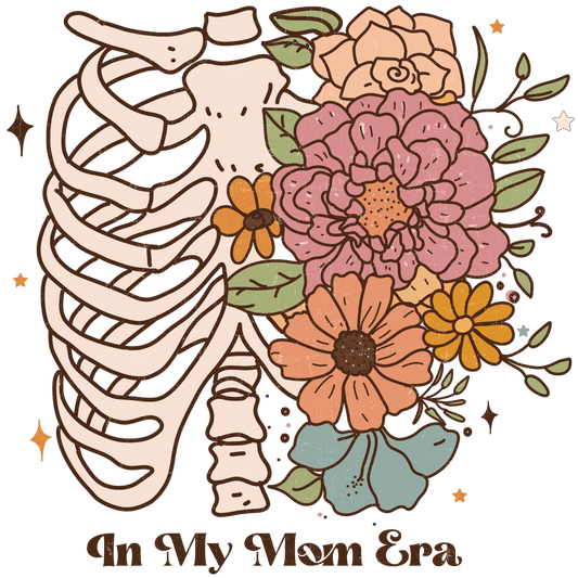 In My Mom Era Design - DTF Ready To Press