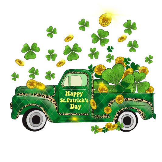 Food Truck Festival Patrick's Day Design - DTF Ready To Press