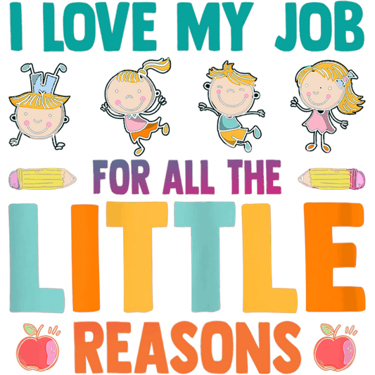 Cute Teachers Day Design - DTF Ready To Press