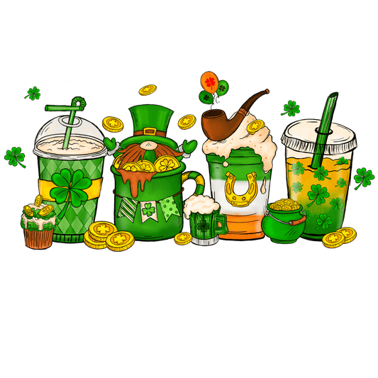 Irish Whiskey Design - DTF Ready To Press