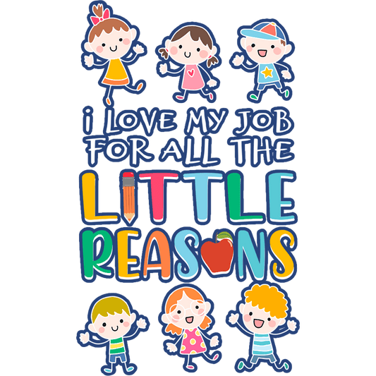 Kindergarten Teachers Day Design - DTF Ready To Press