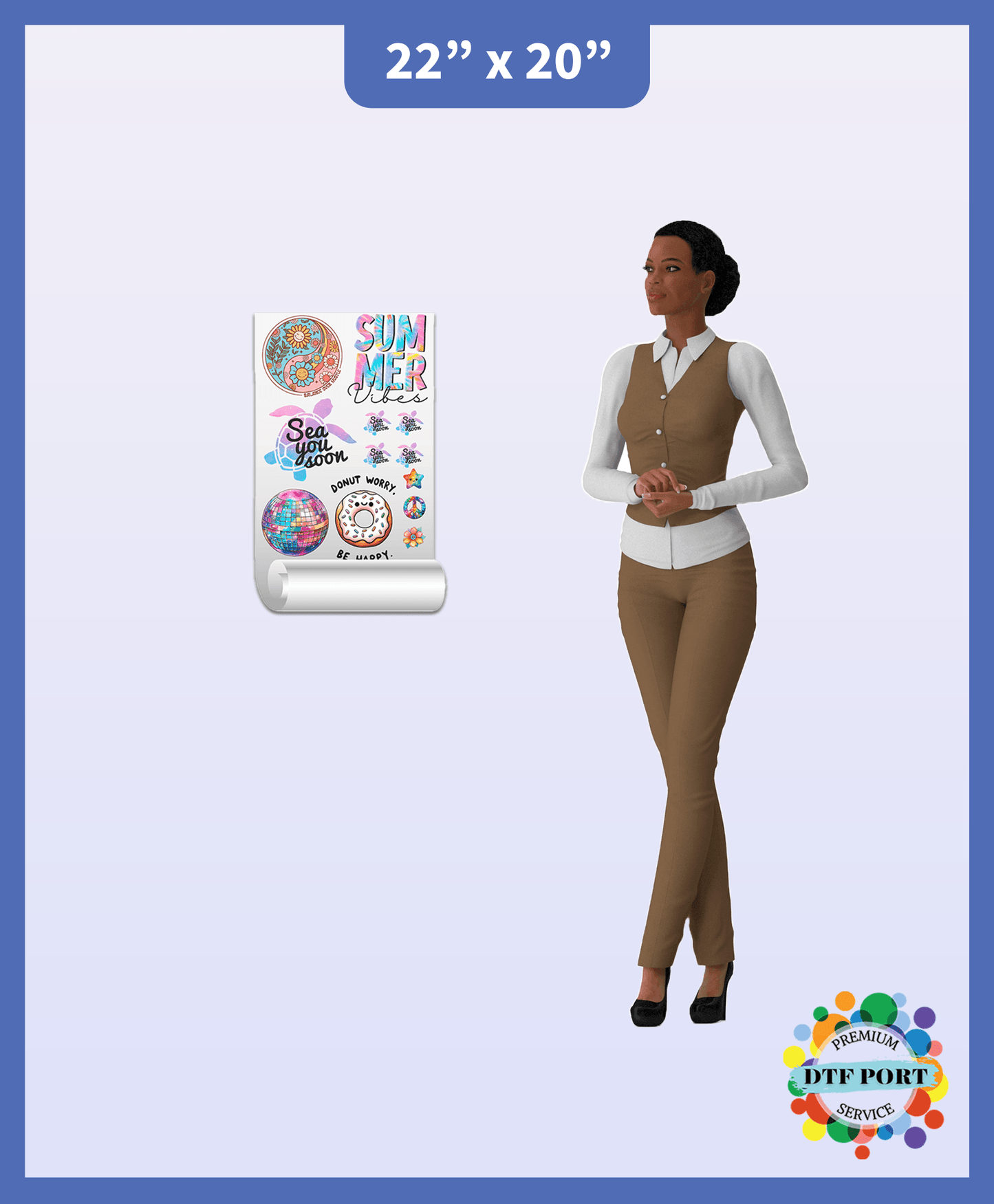 Upload Your UV DTF Sticker Gang Sheet