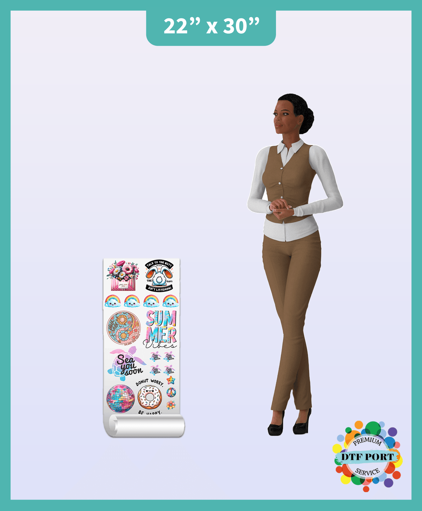 Upload Your UV DTF Sticker Gang Sheet