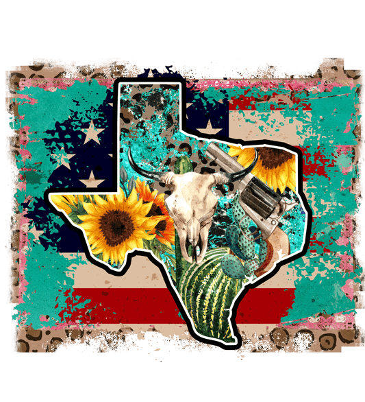Texas Country Design - DTF Ready To Press