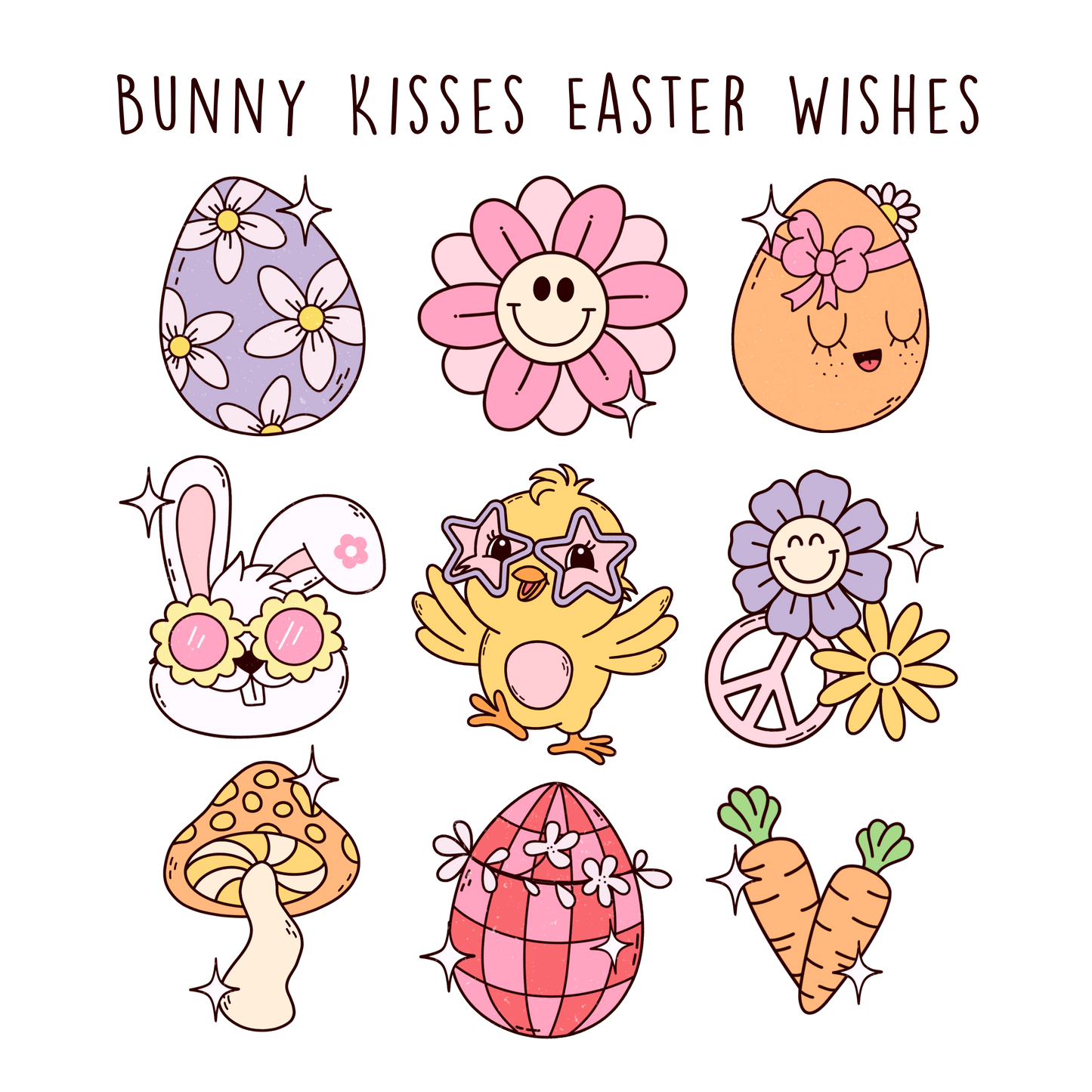 Funny Spring Celebrations Easter Design - DTF Ready To Press