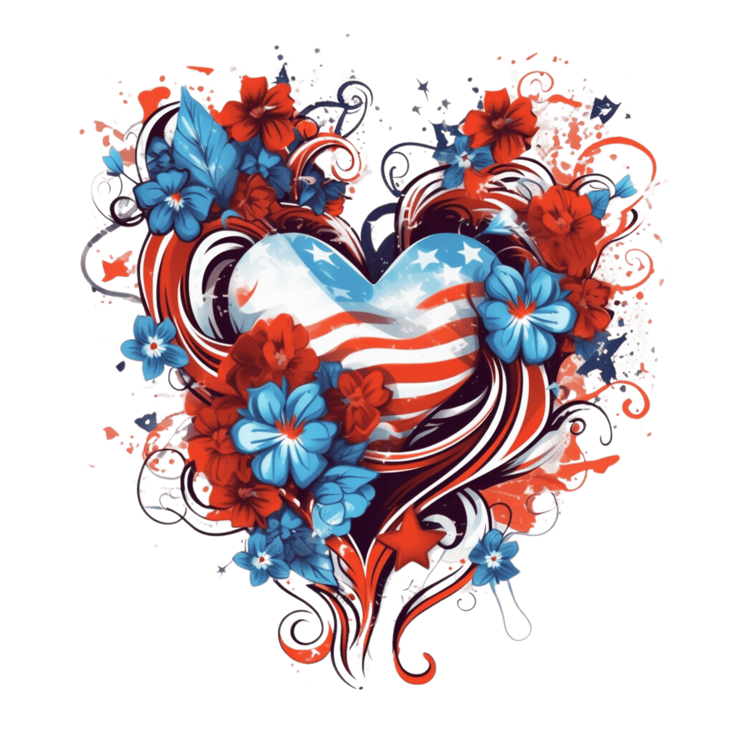 Cute 4th Of July Design - DTF Ready To Press