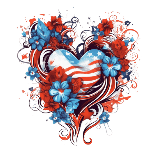 Cute 4th Of July Design - DTF Ready To Press