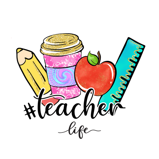 Teacher Vibes Design - DTF Ready To Press