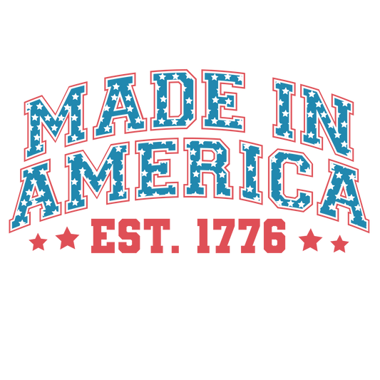 Made In America Design - DTF Ready To Press