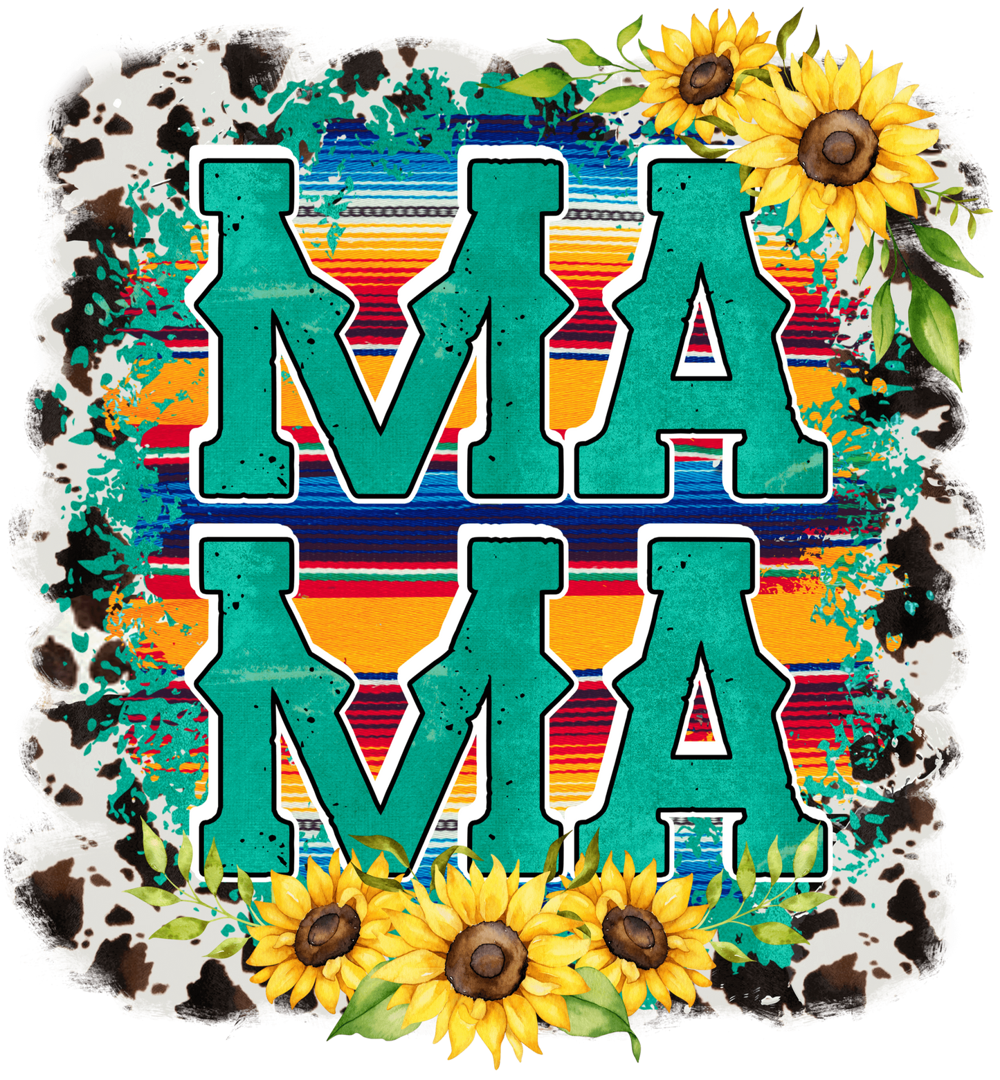 Mama Country Life Design - DTF Ready To Press