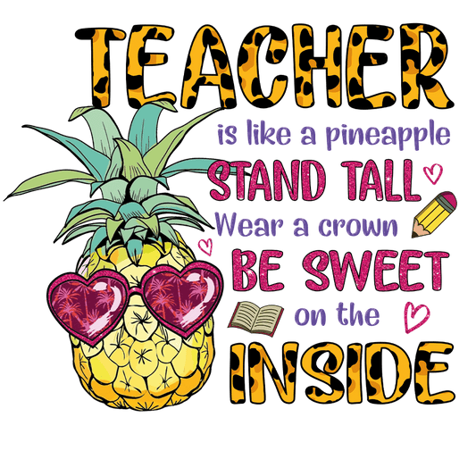 Sarcastic Teachers Day Design - DTF Ready To Press