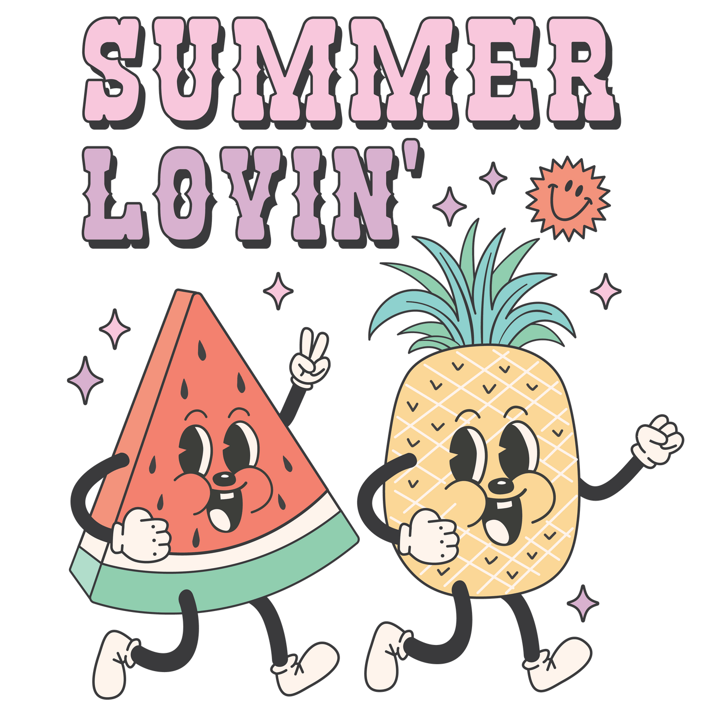 Summer Lovin Design - DTF Ready To Press