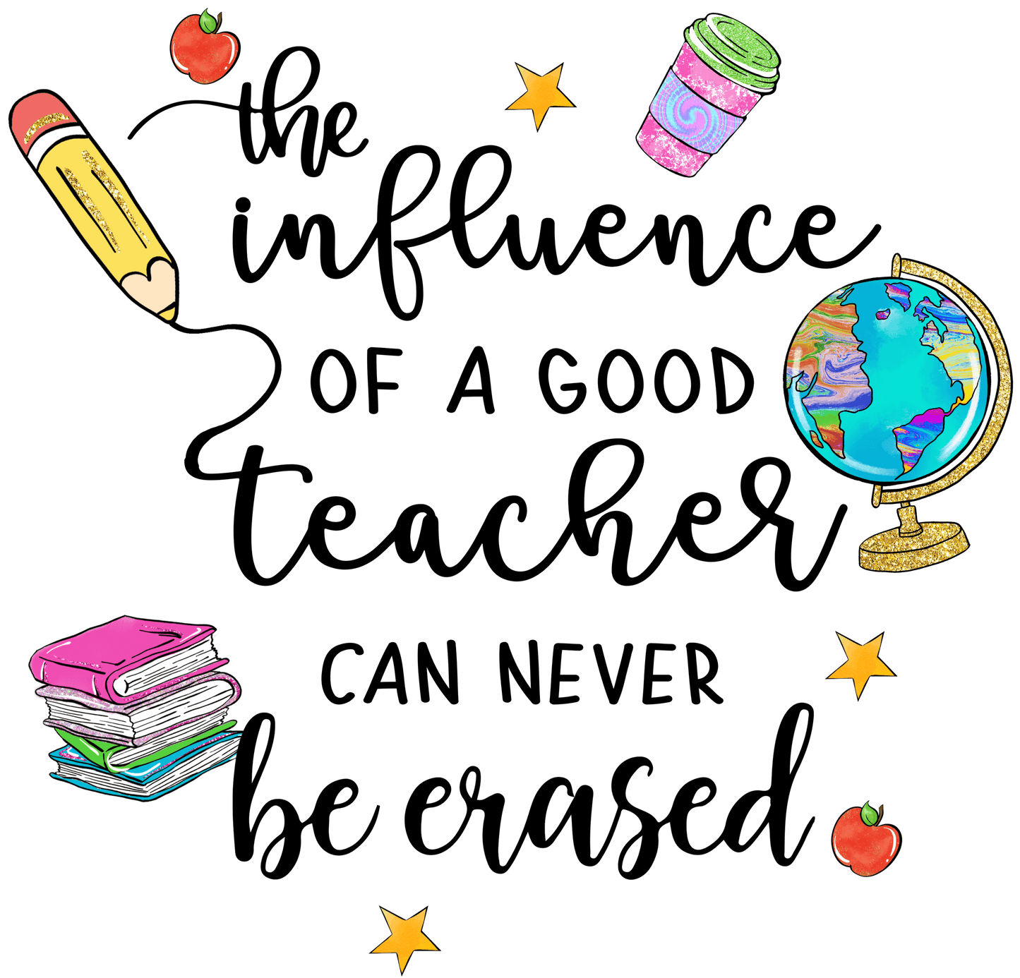 Cool Teacher Design - DTF Ready To Press