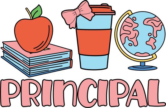 Principal Teacher Design - DTF Ready To Press