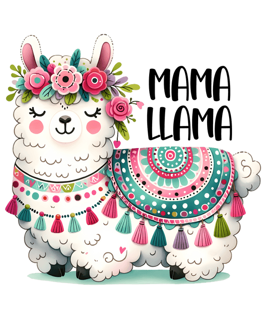 Mama Llama Design - DTF Ready To Press