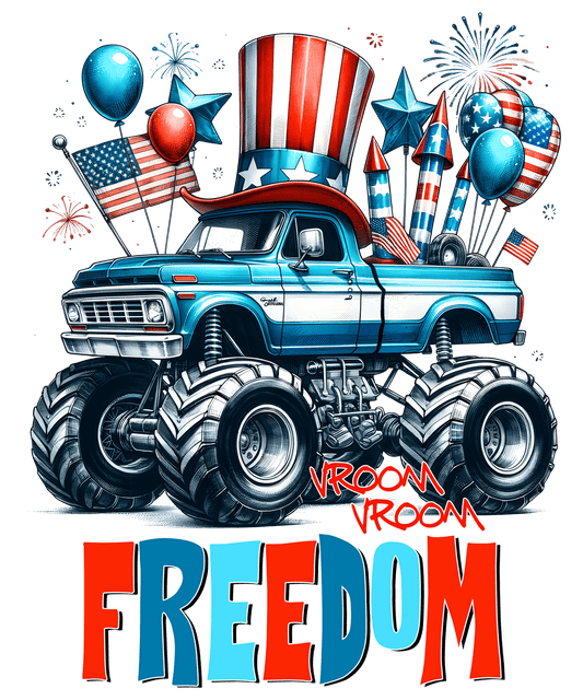 Freedom America Design - DTF Ready To Press