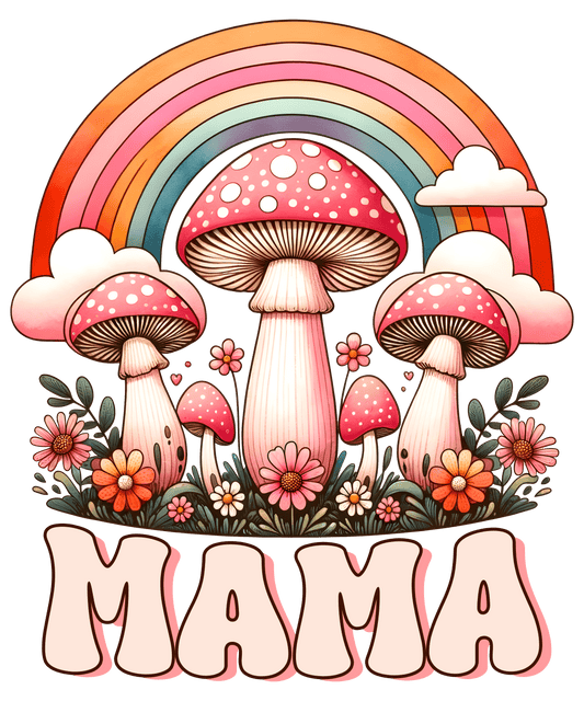 Cute Mama Design - DTF Ready To Press
