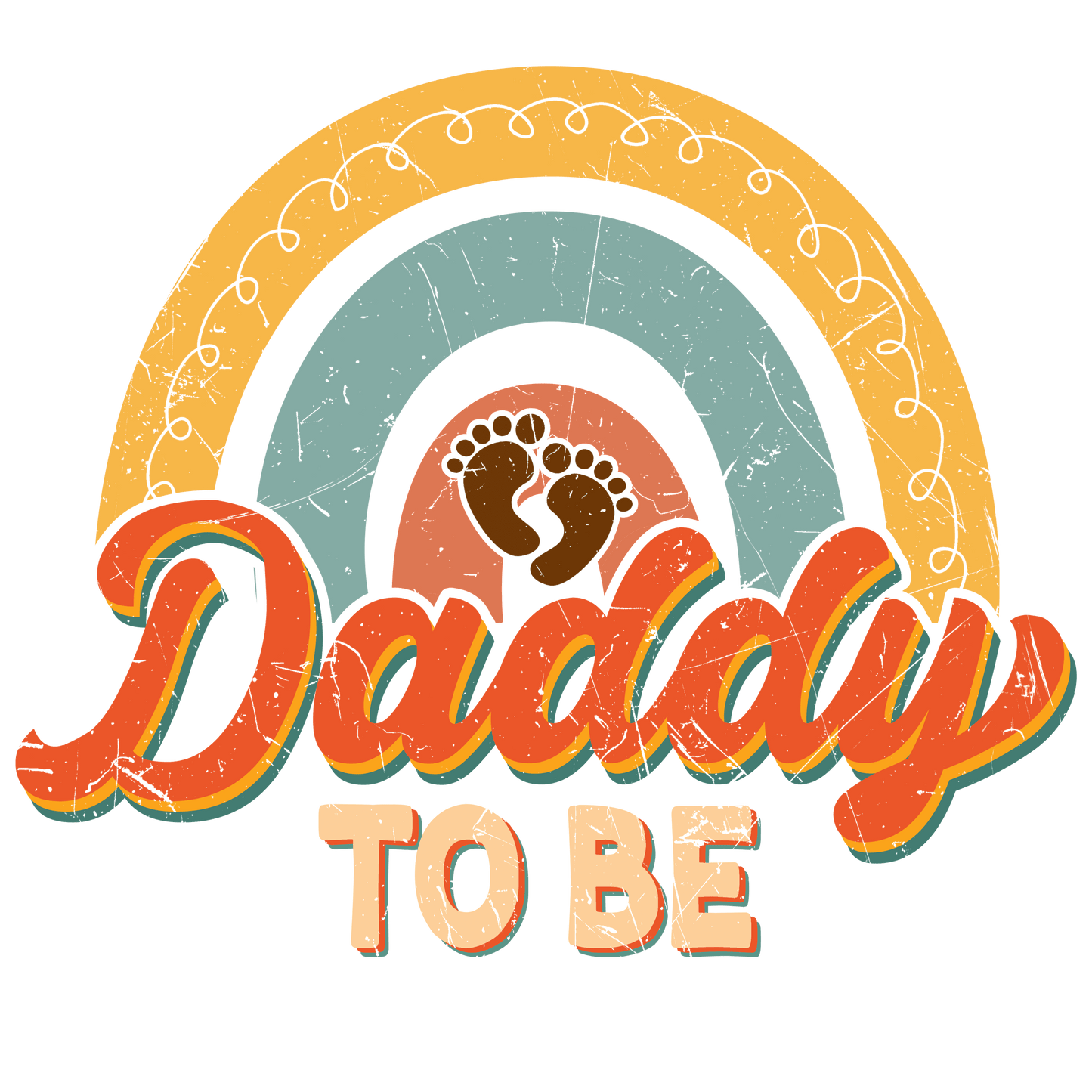 Daddy To Be Design - DTF Ready To Press