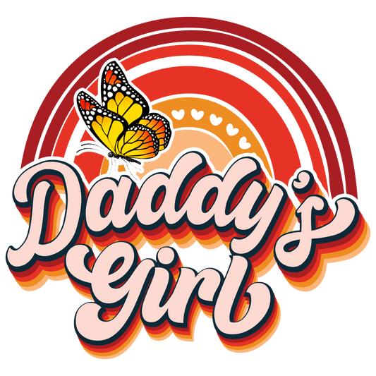 Daddy's Girl Design - DTF Ready To Press